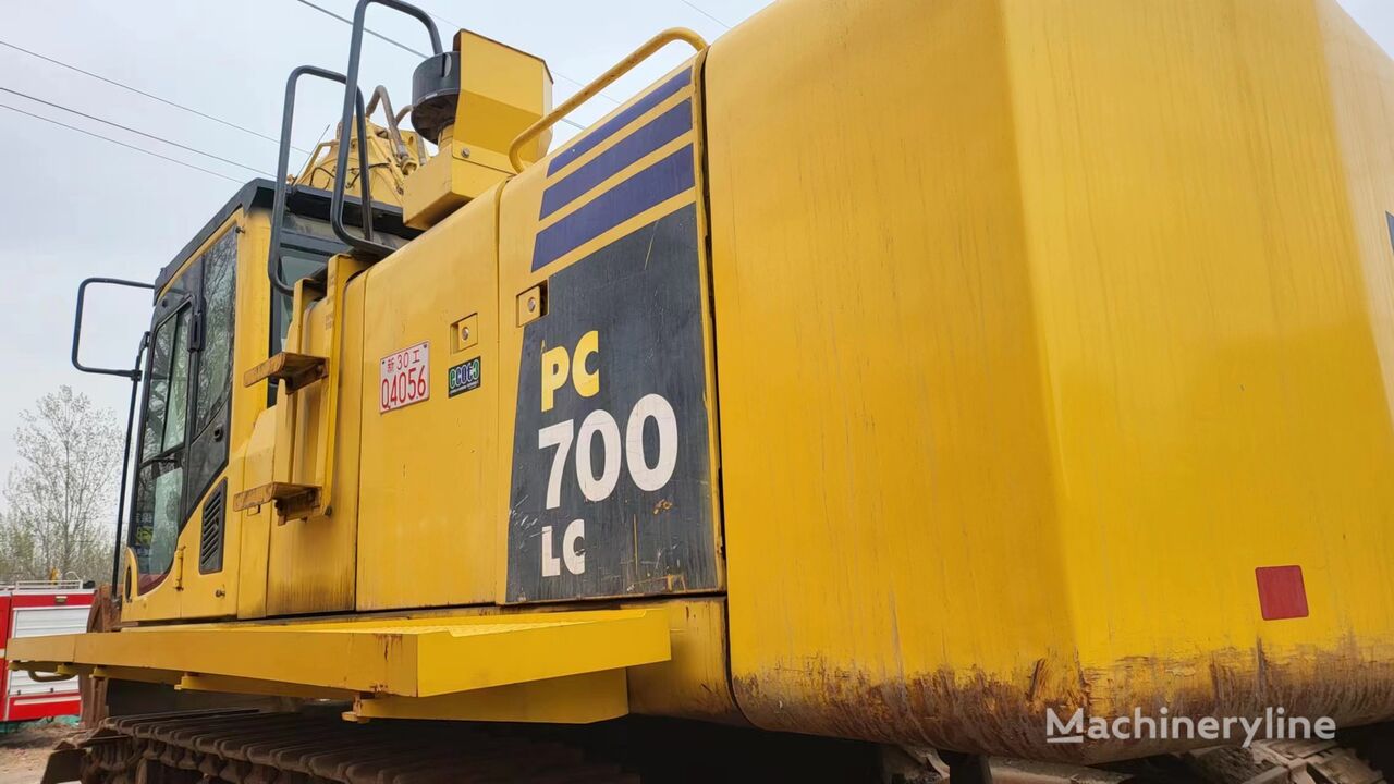 Komatsu PC700LC tracked excavator