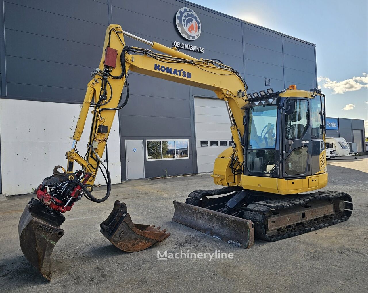 Excavator pe şenile Komatsu PC78 US-8, 2013 Mod, Rototilt, 2 Skuffer, Sentralsmøring. de vânzare | Machineryline RO Excavator pe şenile Komatsu PC78 US-8, 2013 Mod, Rototilt, 2 Skuffer, Sentralsmøring - Machineryline