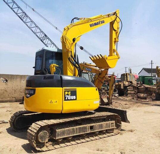 Komatsu PC78US tracked excavator