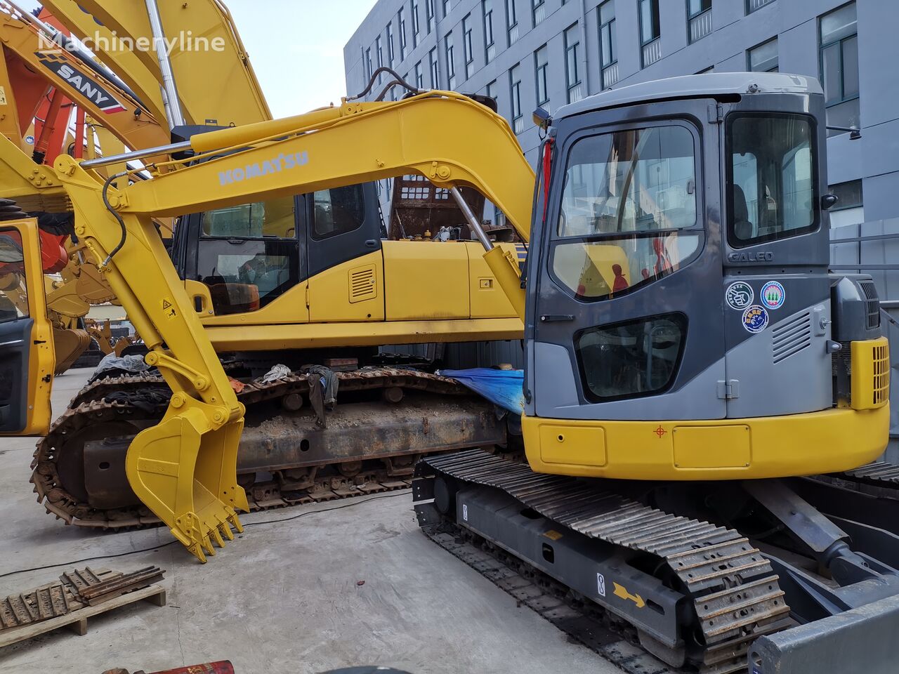 Komatsu PC78US tracked excavator