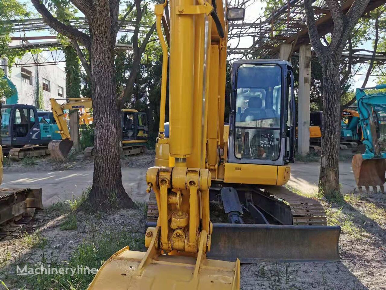 Komatsu PC78UU-EO tracked excavator