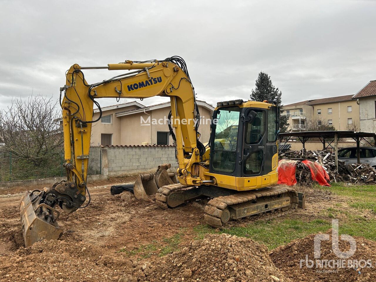 Komatsu PC88MR-8 Midi-Pelle Kettenbagger