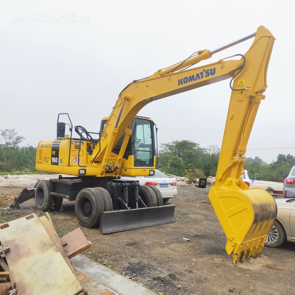 pelle sur chenilles Komatsu PW160