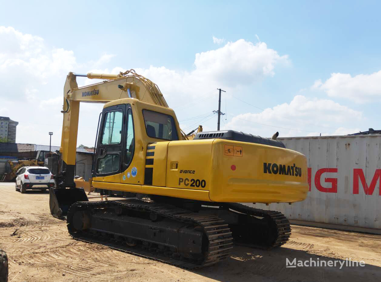 pelle sur chenilles Komatsu pc200-6