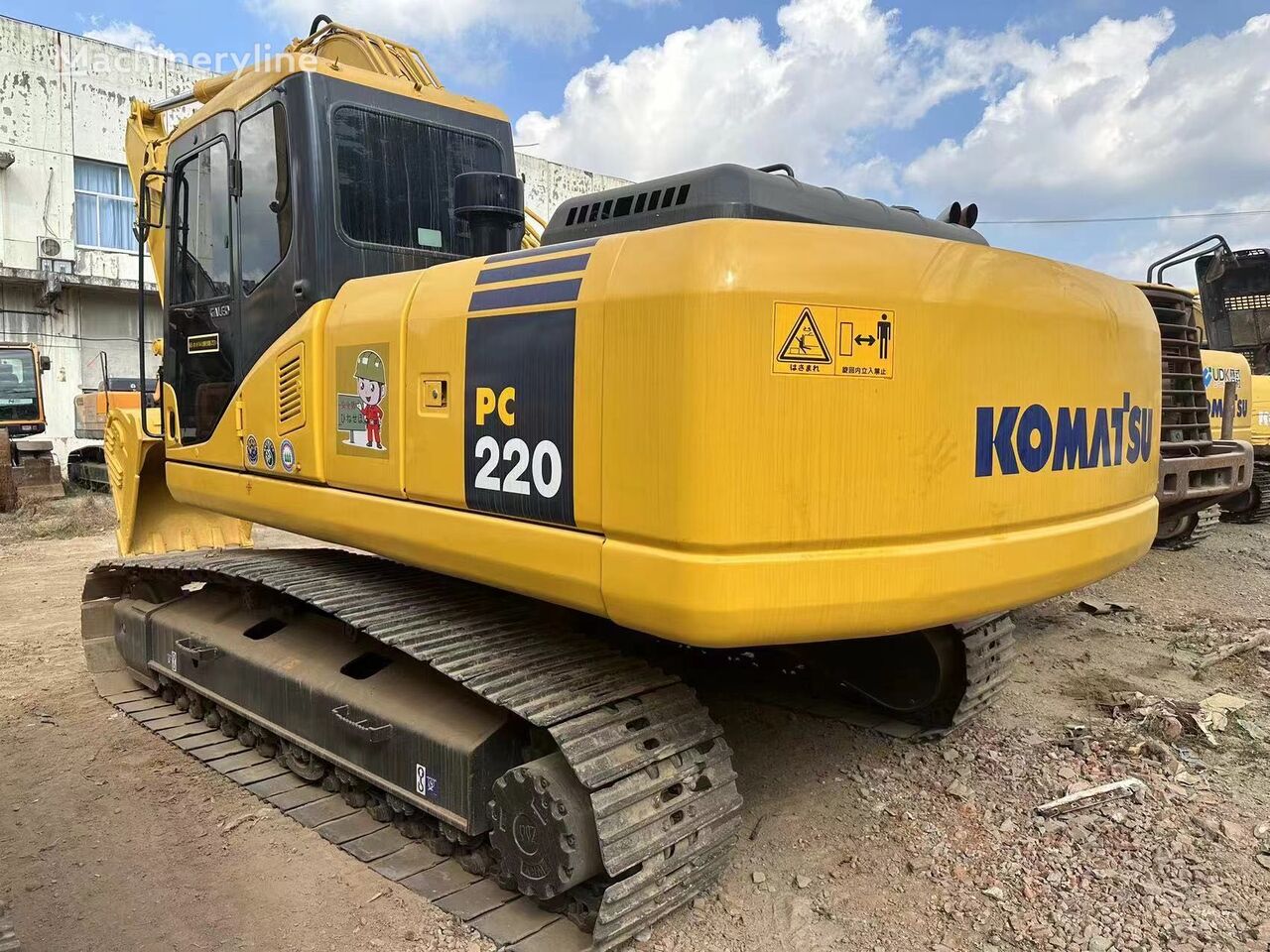 pelle sur chenilles Komatsu pc220-8