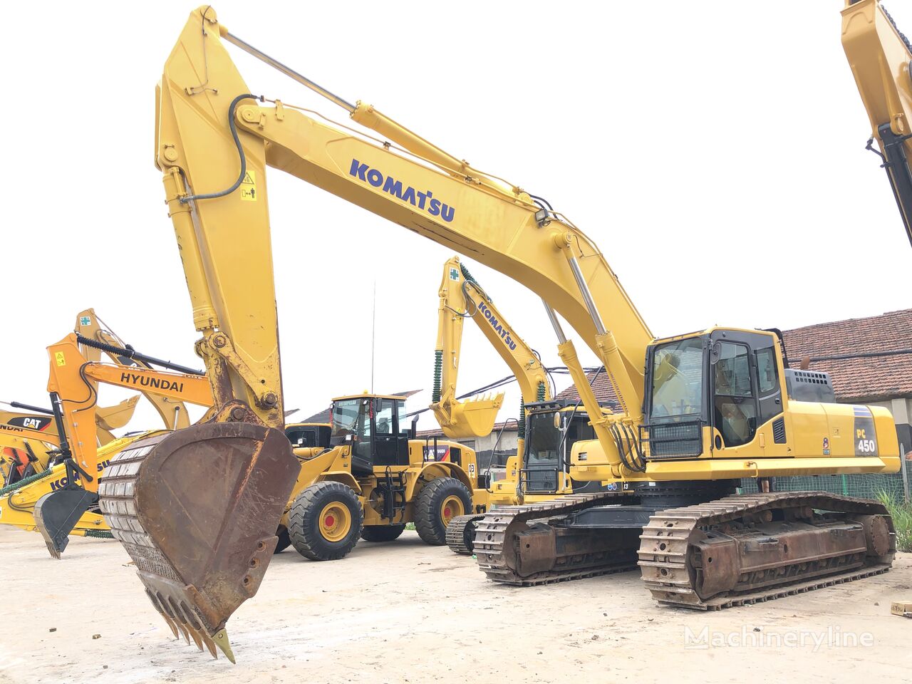 гусеничный экскаватор Komatsu pc450