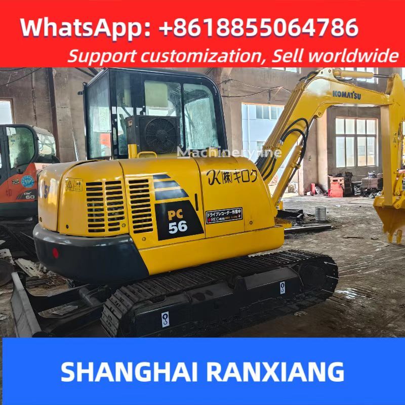 履带式挖掘机 Komatsu pc56 pc55 pc40 pc35 pc70 pc35 mini excavator 5t