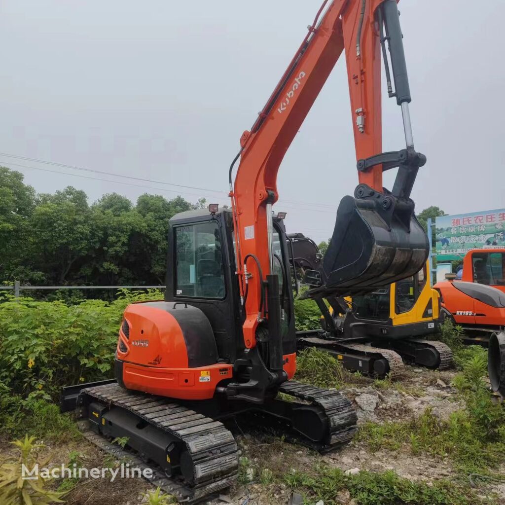 Kubota KX155 tracked excavator