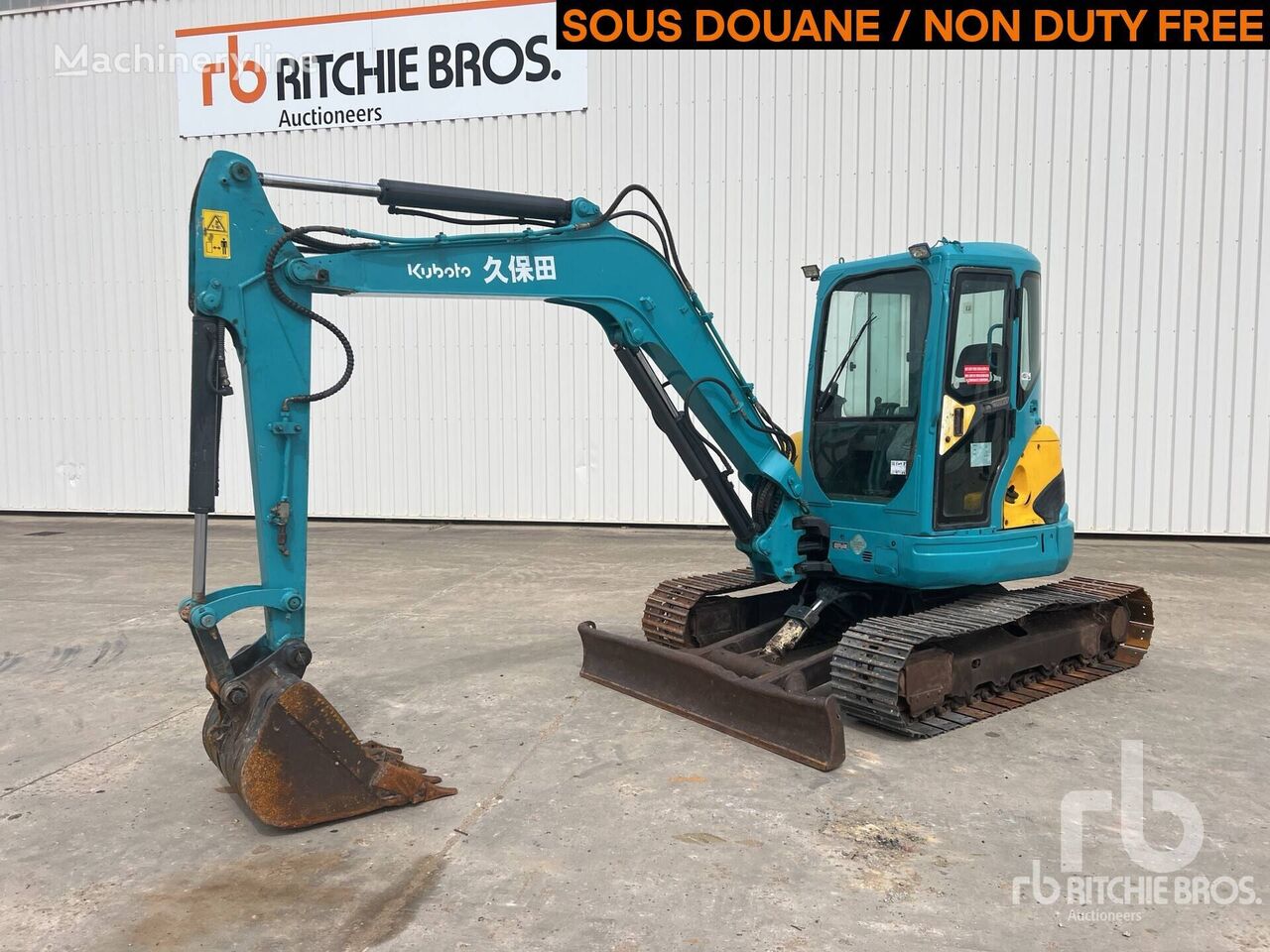 Kubota KX155-3SZ Pelle Sur Chenilles bæltegraver