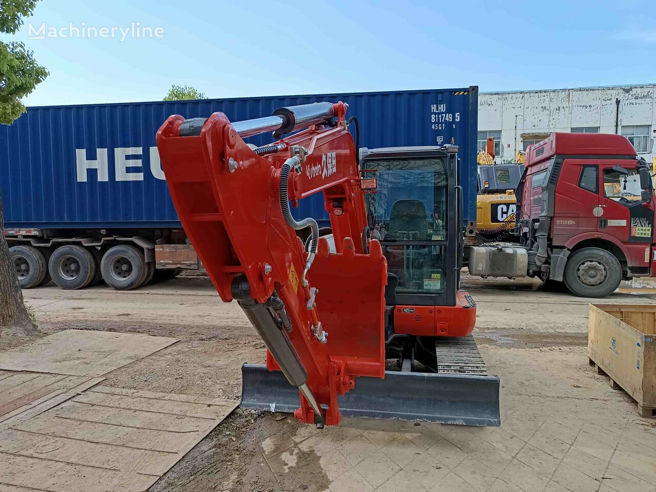 Kubota KX155-5 excavadora de cadenas