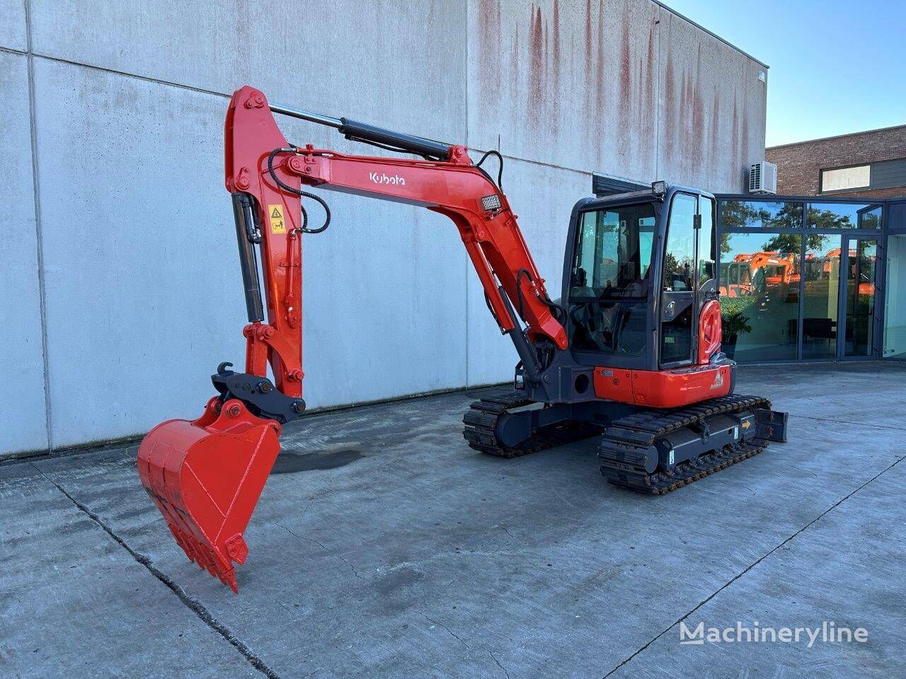 Kubota KX155-5 tracked excavator