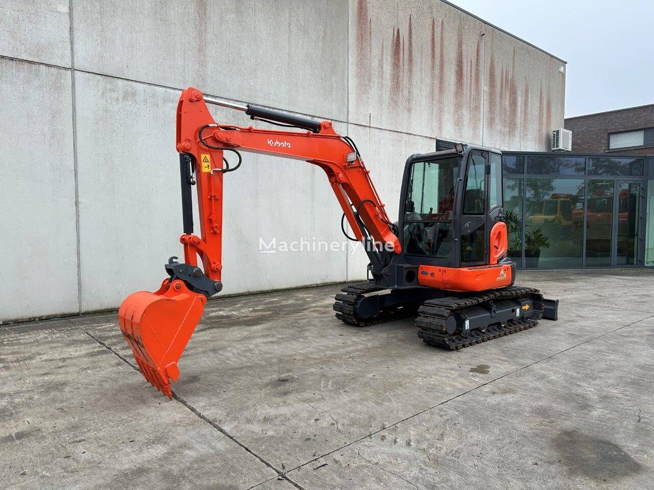 Kubota KX155-5 tracked excavator