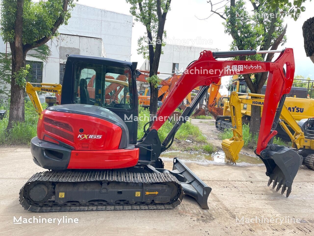 Excavator pe şenile Kubota KX165 de vânzare | Machineryline RO Excavator pe şenile Kubota KX165 - Machineryline