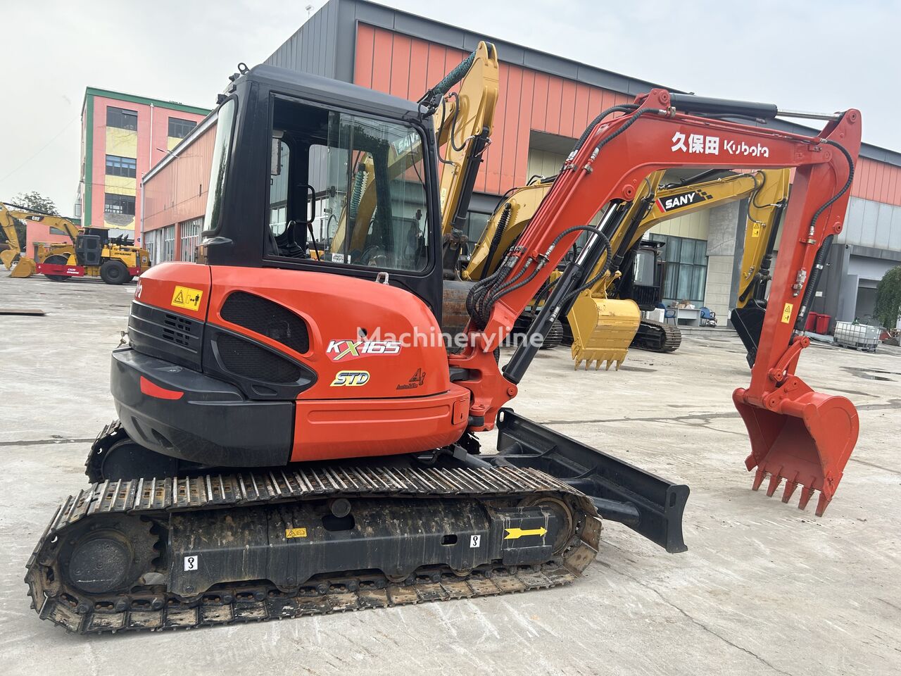 pelle sur chenilles Kubota KX615-5