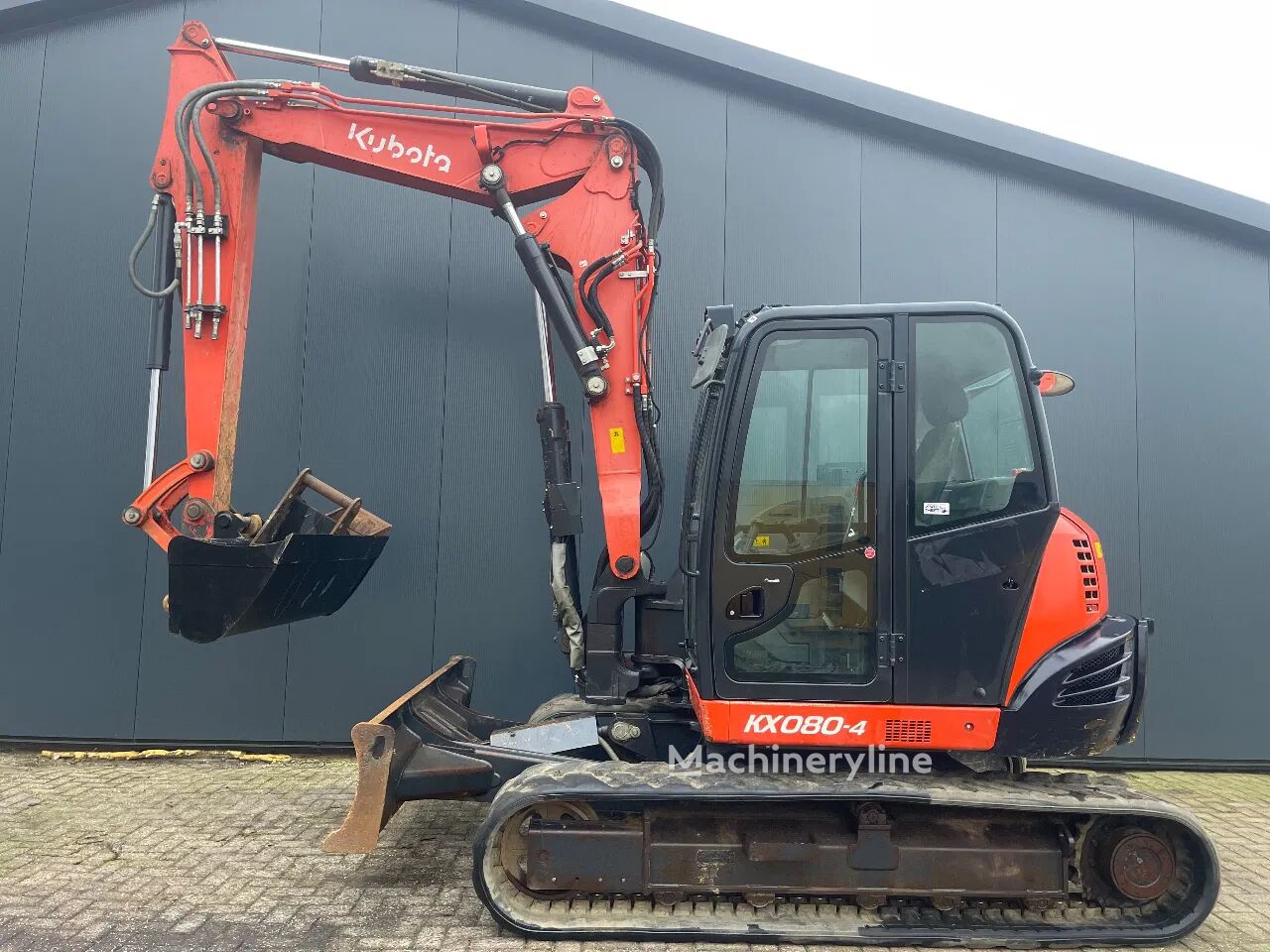 Kubota Kx080-4 excavadora de cadenas