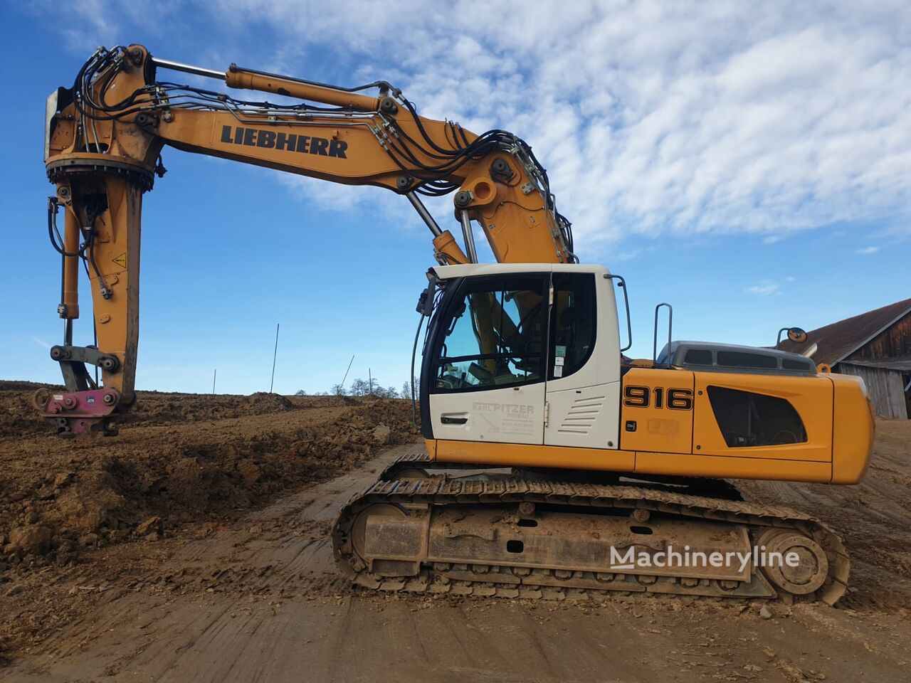 بيع حفارة مجنزرة Liebherr R 916 LC-423 | Machineryline SA حفارة مجنزرة Liebherr R 916 LC-423 - Machineryline