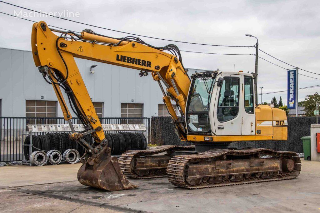 Liebherr R317- 6654 H excavadora de cadenas