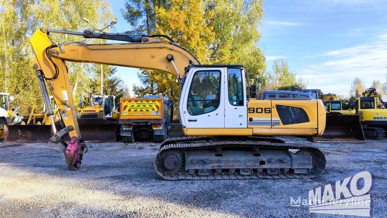 Liebherr R906 tracked excavator