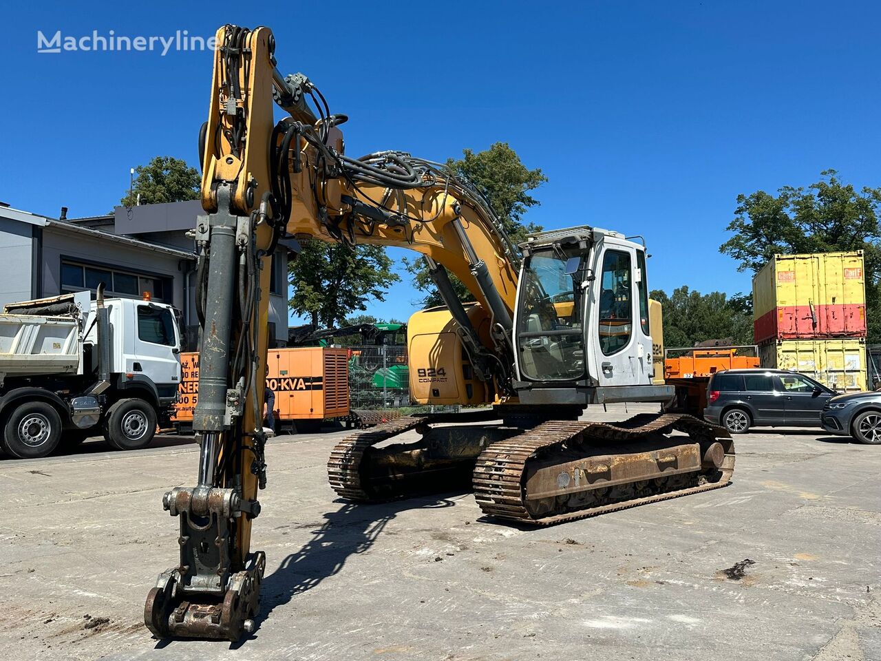 vikšrinis ekskavatorius Liebherr R924 Compact Litronic, Koparka gąsienicowa, 2013rok, 163KM