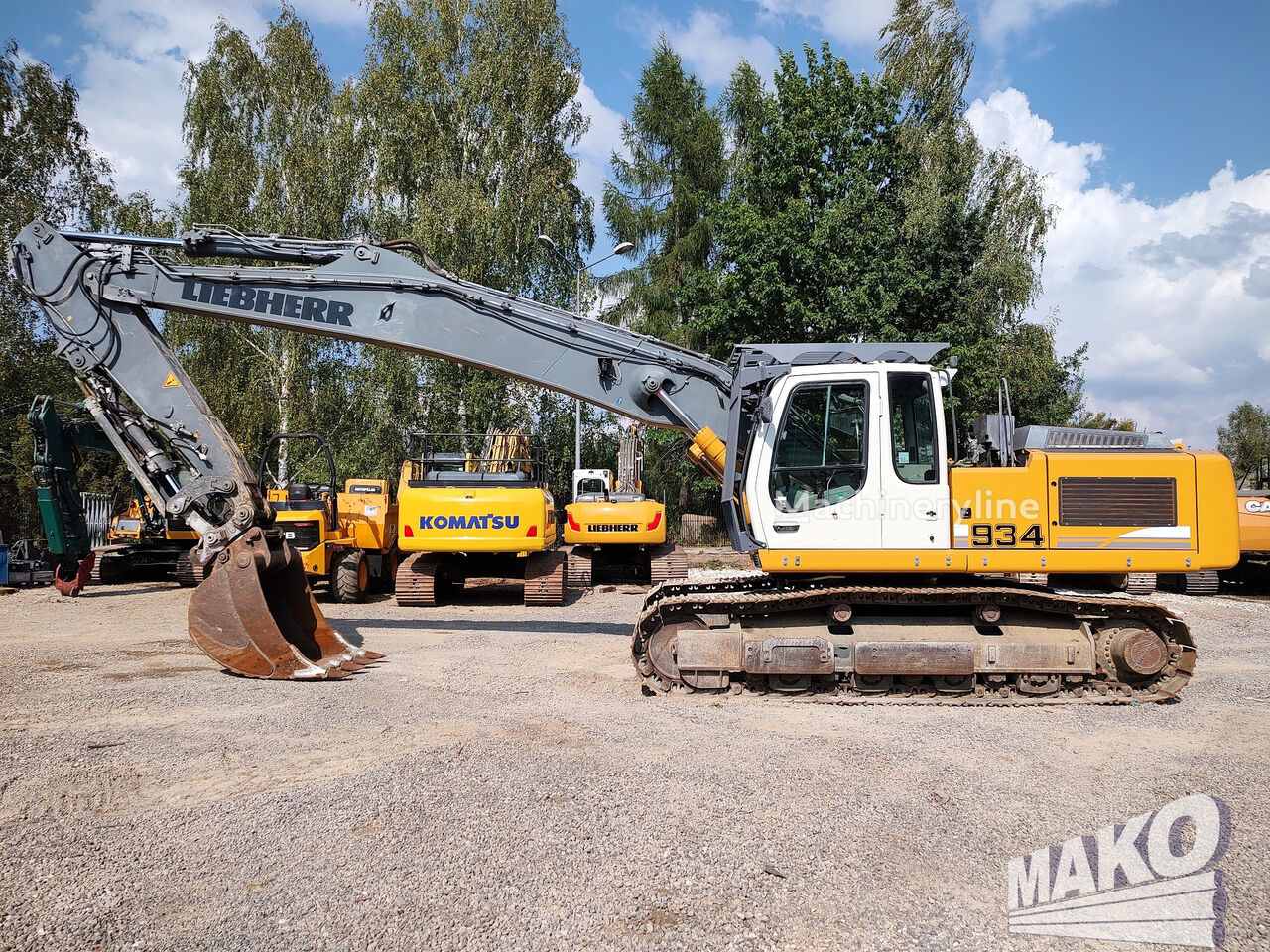 Liebherr R934C NLC Litronic tracked excavator - Machineryline