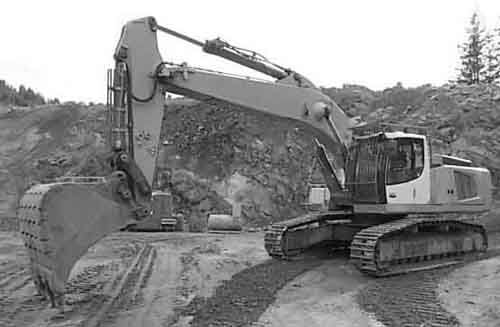 escavadora de rastos Liebherr R950 S-HD