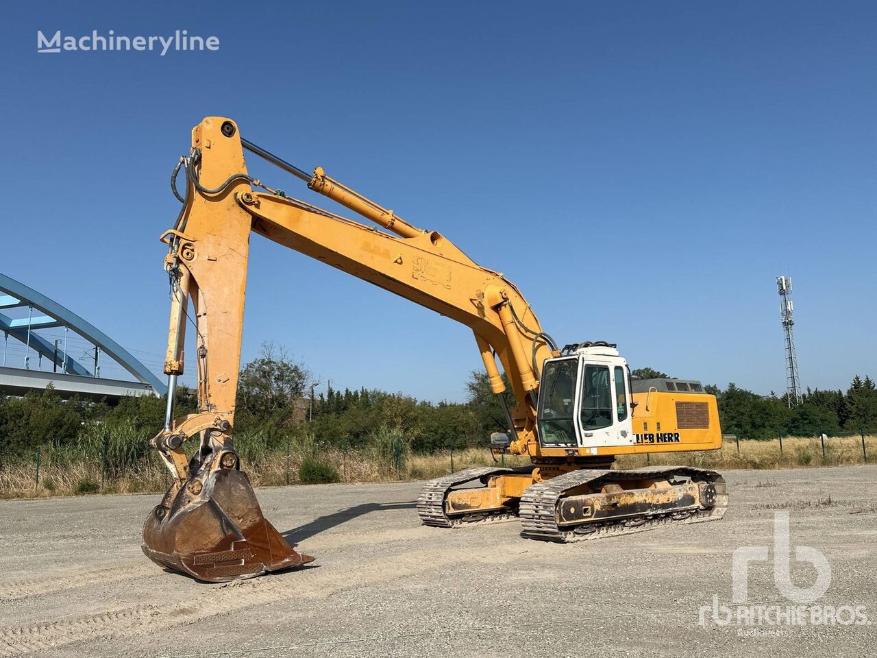 excavator dengan track Liebherr R954 Pelle Sur Chenilles