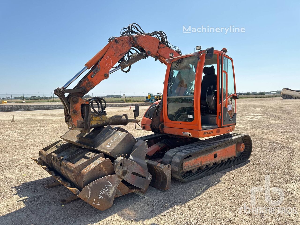 Mecalac 8MCR Pelle Sur Chenilles tracked excavator for sale | Machineryline UG Mecalac 8MCR Pelle Sur Chenilles tracked excavator - Machineryline