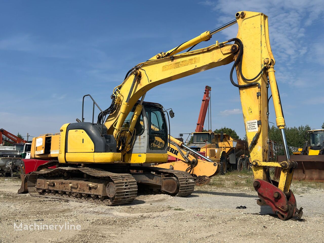 New Holland  Kobelco E200SR tracked excavator