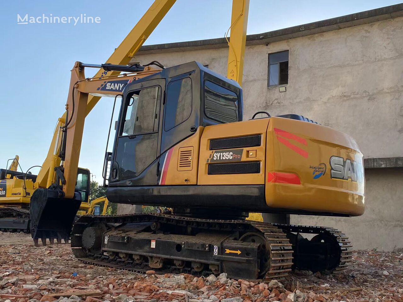 Sany 135c excavadora de cadenas