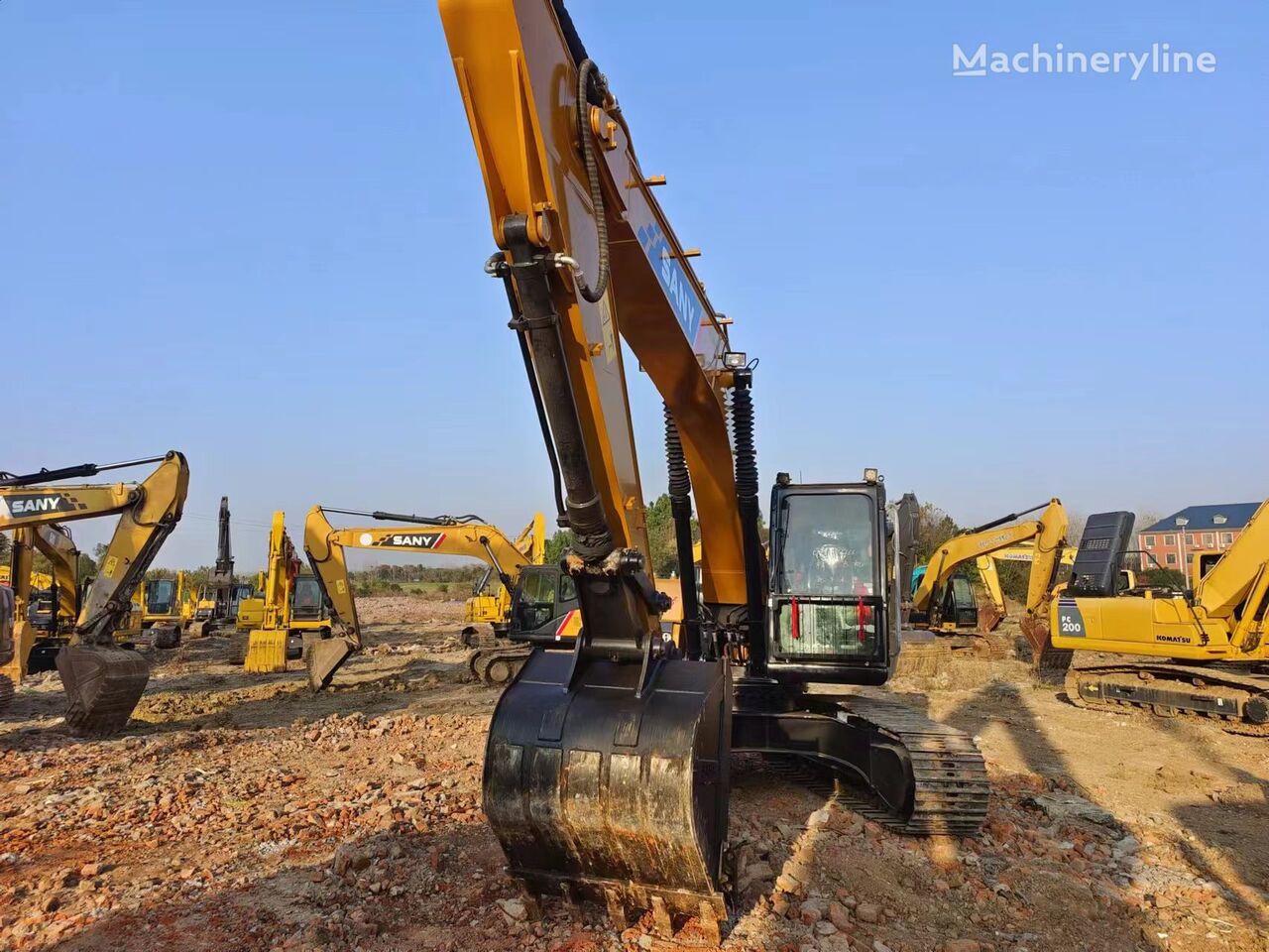 Sany 215C tracked excavator