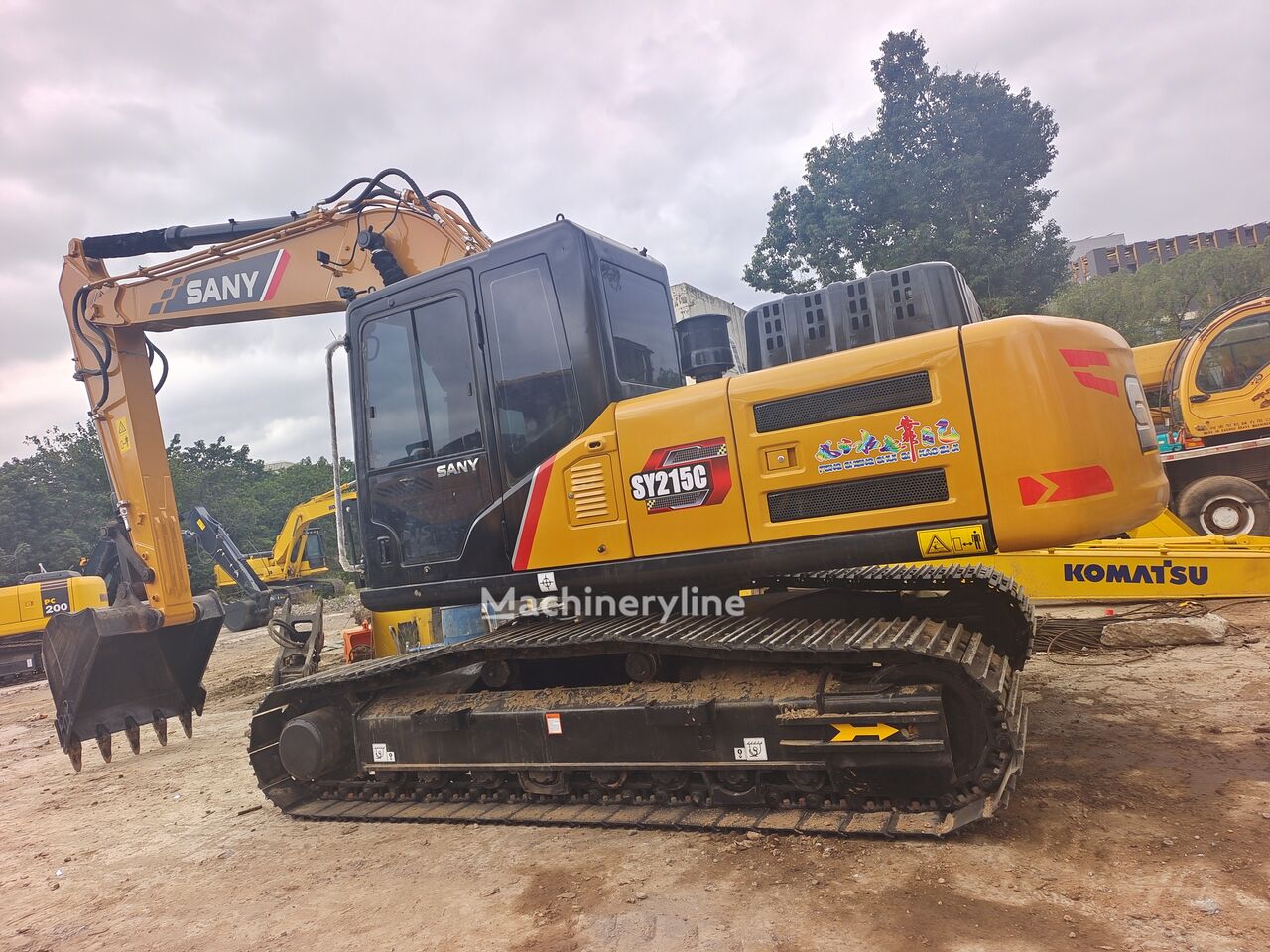 Pelle sur chenilles Sany 215c - Machineryline