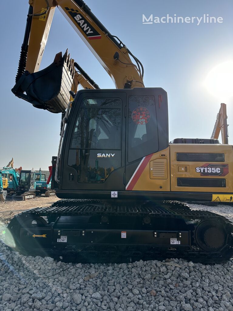 Sany SY 135C tracked excavator