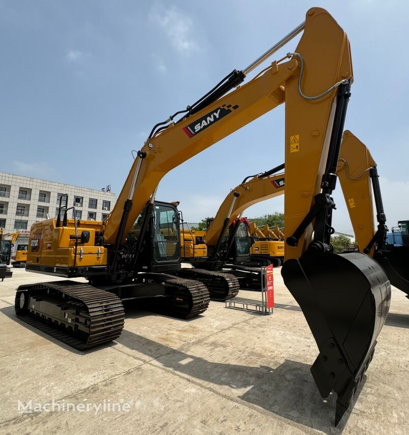 new Sany SY 215C tracked excavator