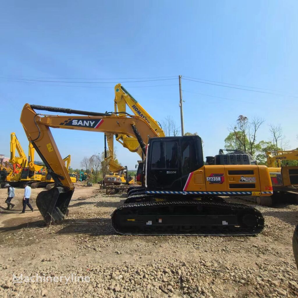 Sany SY 235 tracked excavator