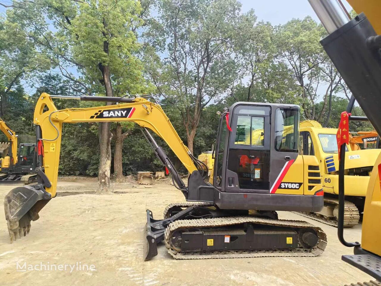 Sany SY 60 tracked excavator