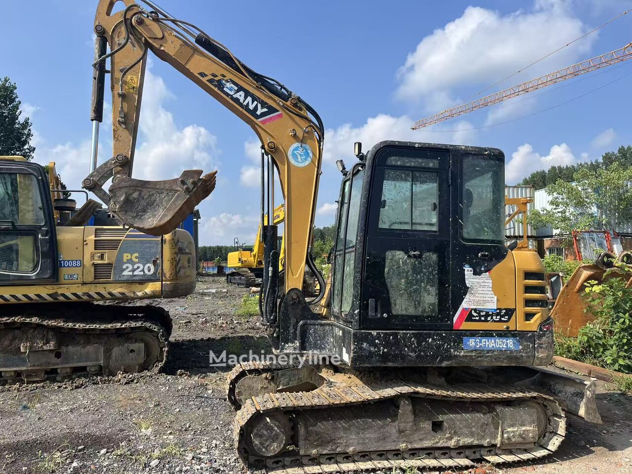 Sany SY 60C tracked excavator - Machineryline