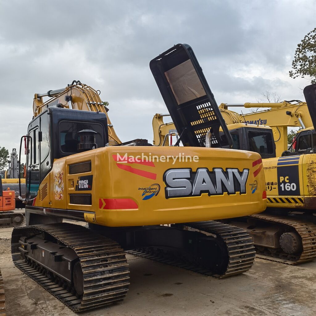 Sany SY215C tracked excavator