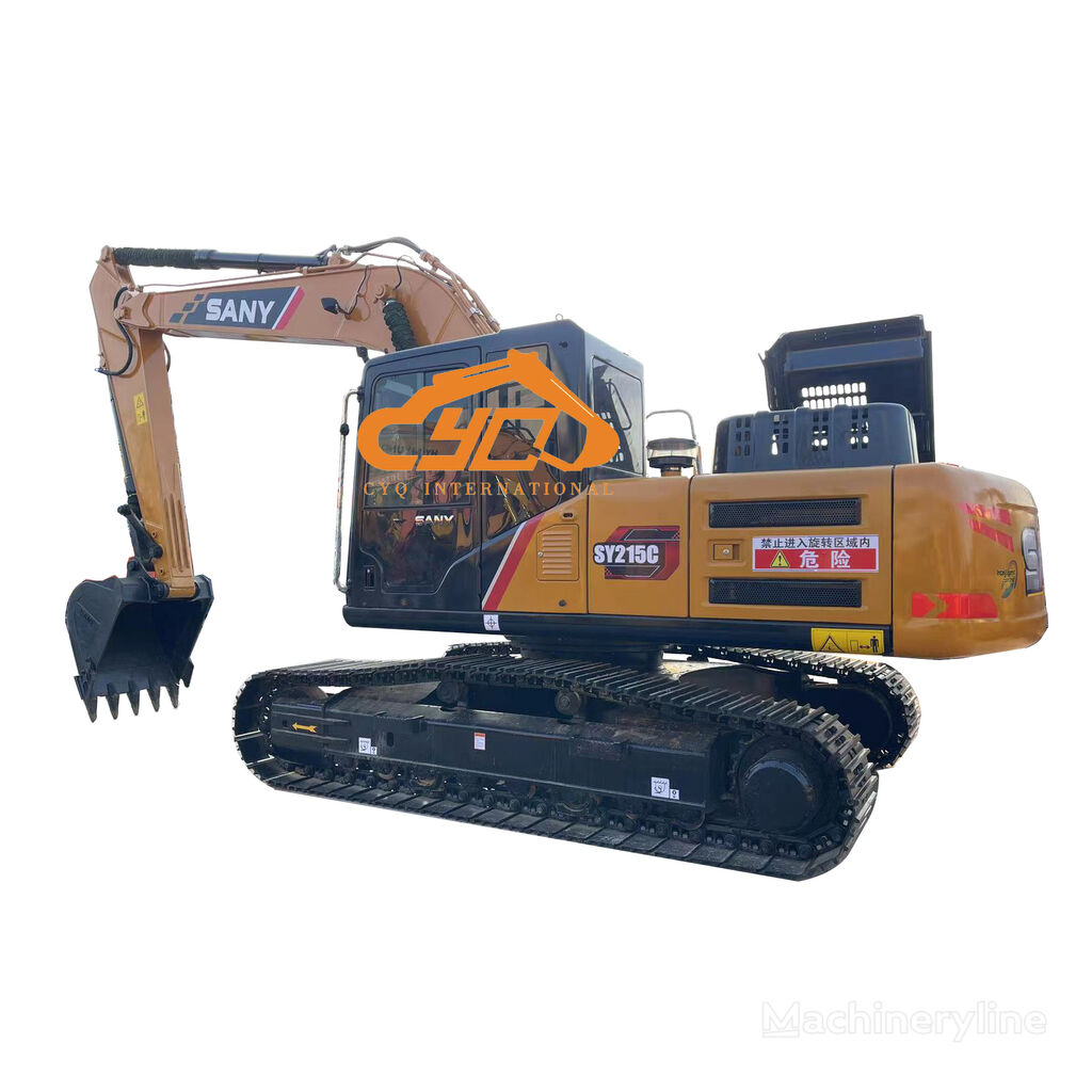 Sany SY215C tracked excavator