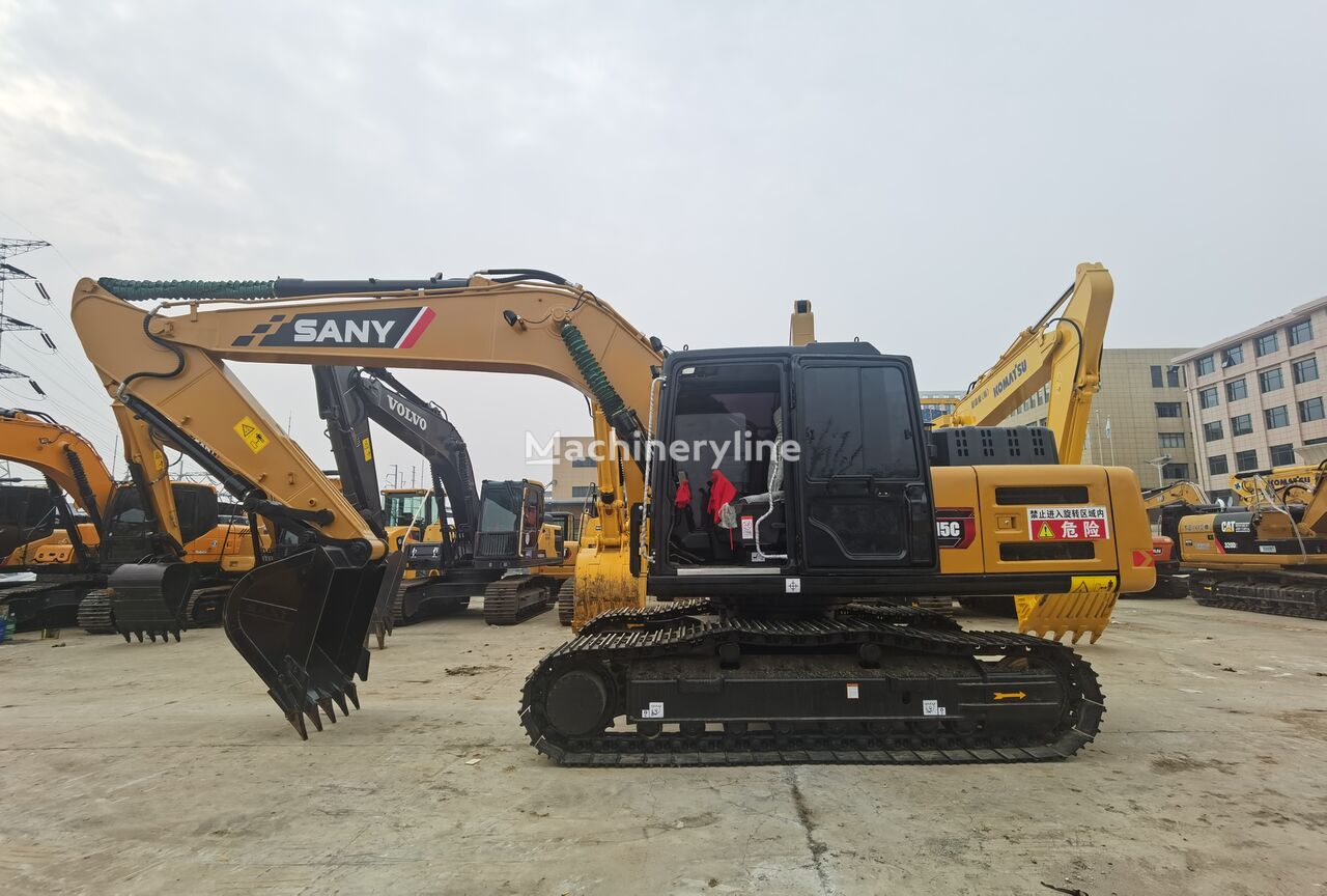 Sany SY215C tracked excavator