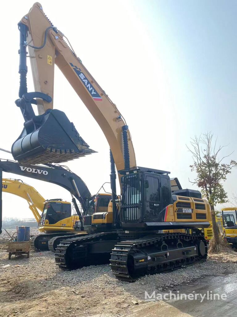 Sany SY550 tracked excavator