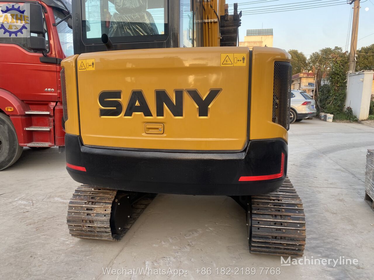 Sany SY55U excavadora de cadenas