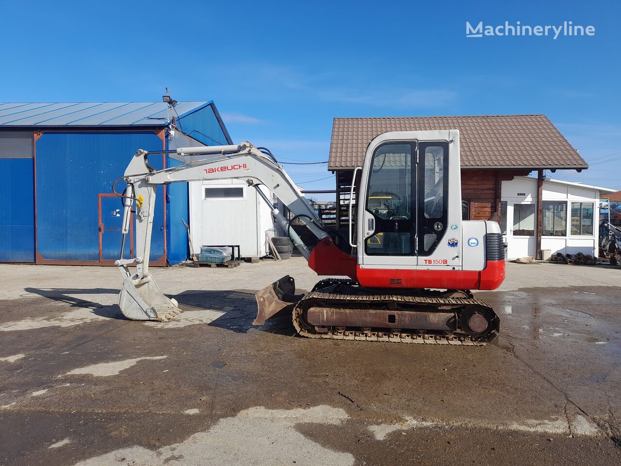 بیل مکانیکی ریلی Takeuchi TB 150C