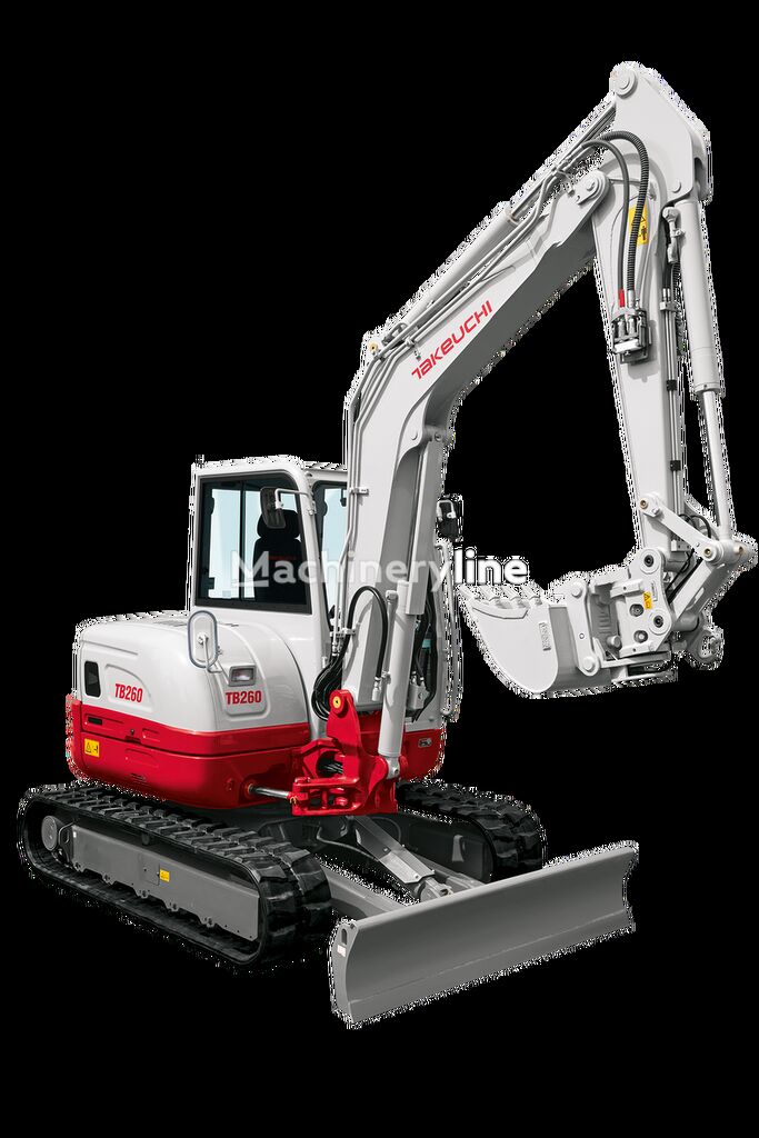 új Takeuchi TB 260 lánctalpas kotrógép