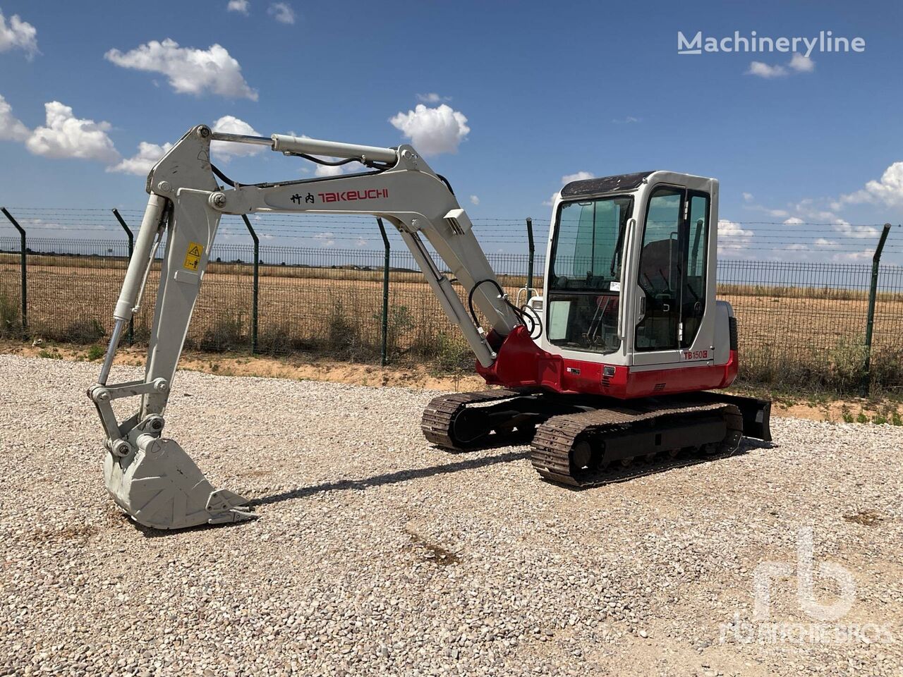 بیل مکانیکی ریلی Takeuchi TB150C