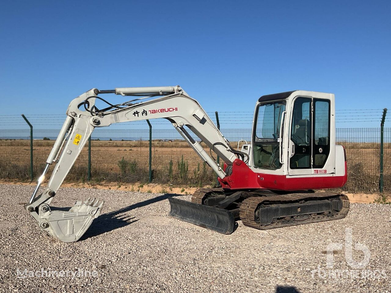 Takeuchi TB160C tracked excavator