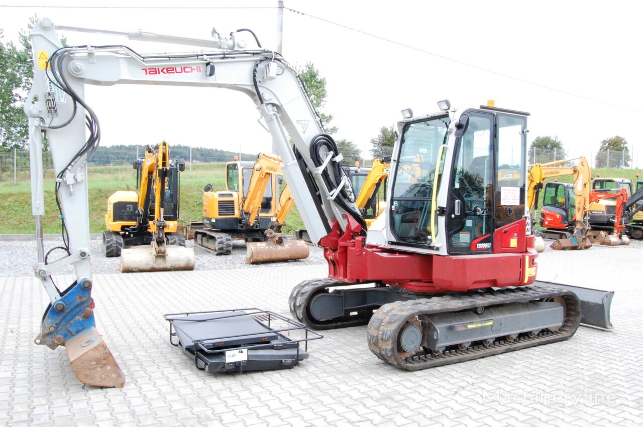 гусеничный экскаватор Takeuchi TB280 FR  TB290 JCB 86C-1