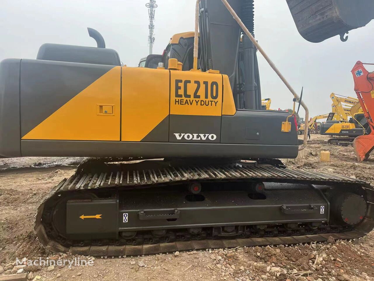 Volvo 210D tracked excavator