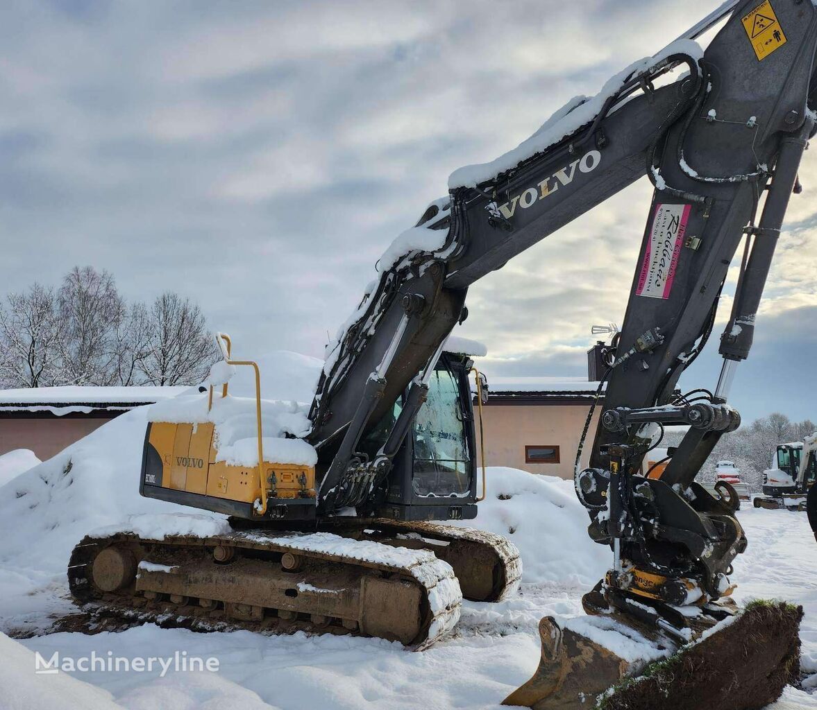 pelle sur chenilles Volvo EC 160 CL + ROTOTILT + 3 BUCKE