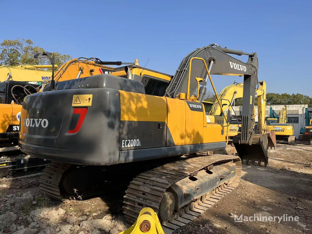 Volvo EC 200DL tracked excavator