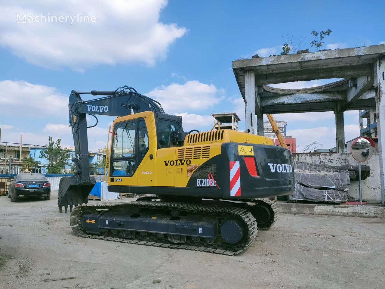 Volvo EC 210 excavadora de cadenas